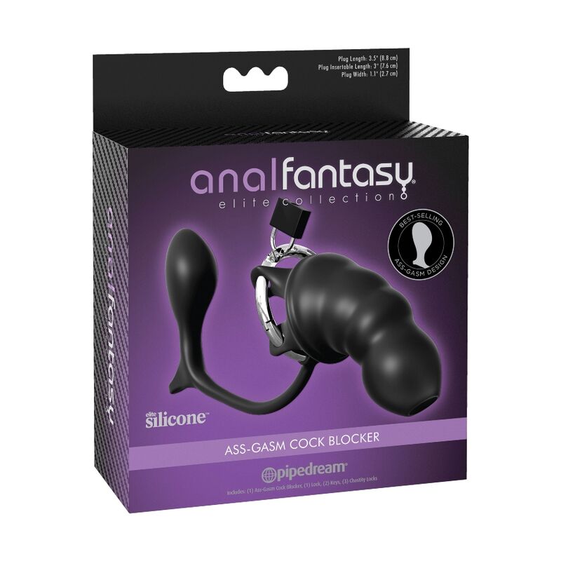 ANAL FANTASY ELITE COLLECTION - ASS-GASM COCK BLOCKER