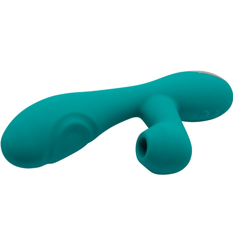 ALIVE - CARIBBEAN SHINE VIBRADOR & SUCCIONADOR AZUL