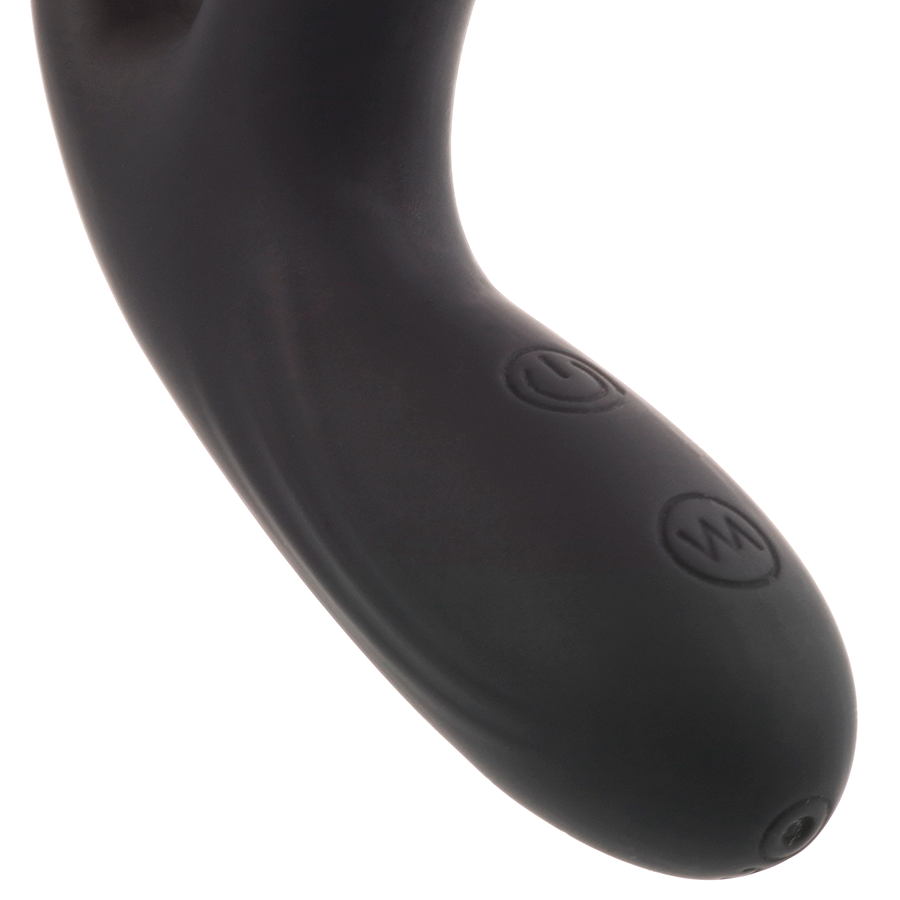 ADDICTED TOYS - ANAL MASSAGER BLACK VIBRATION