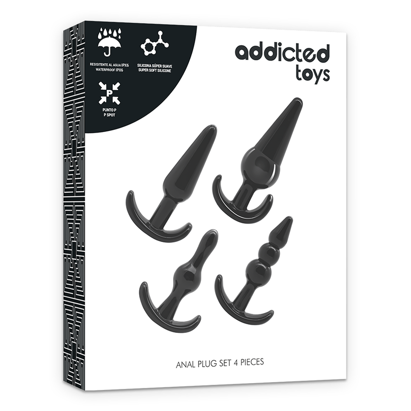 ADDICTED TOYS - SET 4 PLUGS ANALES